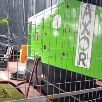 grupo electrogeno super insonorizado 200 kva axor